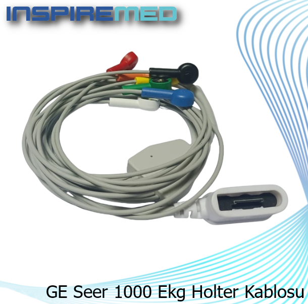 GE Seer 1000 Ekg Holter Kablosu
