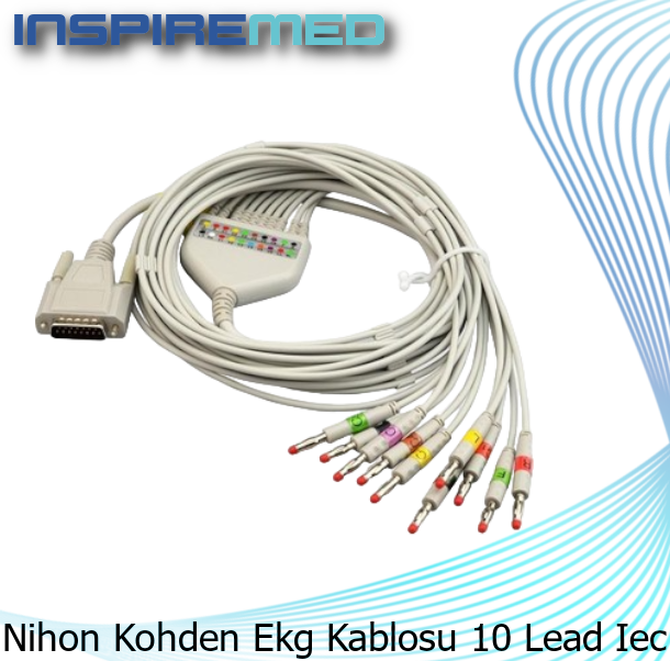 Nihon Kohden Ekg Kablosu 10 Lead Iec